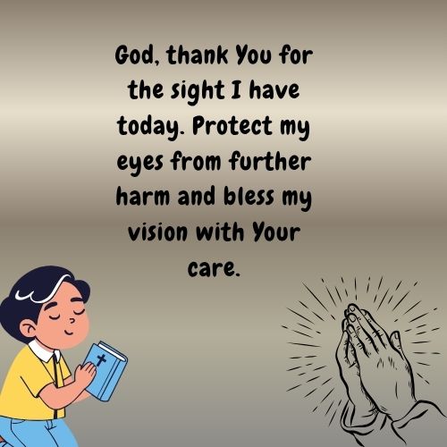 18 prayers to heal your eyes