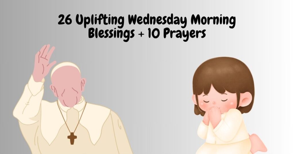 26 Uplifting Wednesday Morning Blessings + 10 Prayers