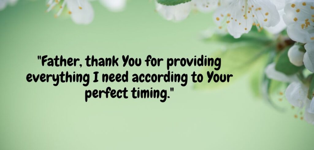 Worship Songs for God's Provision