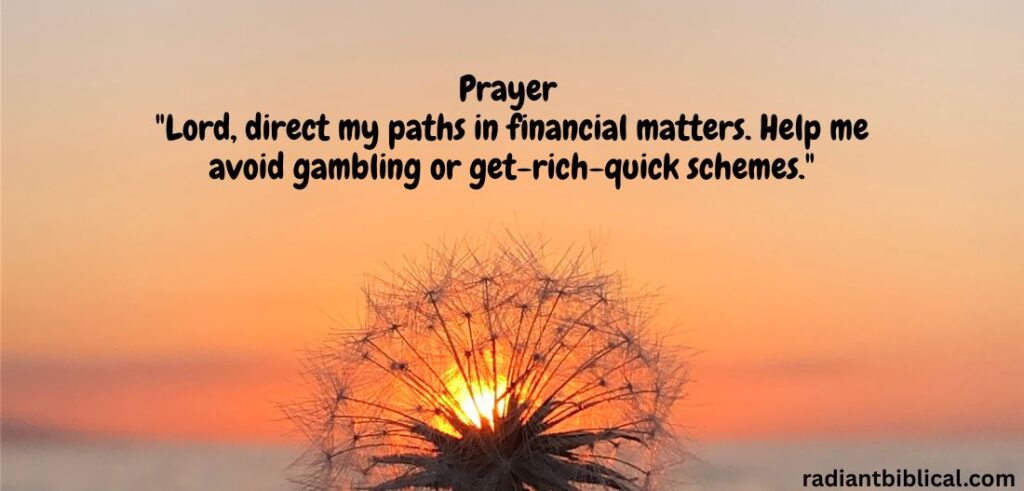 Prayers for Financial Wisdom and Stewardship