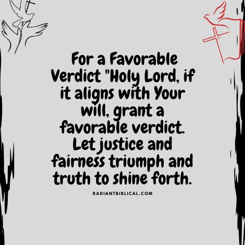 16 prayers for a court case