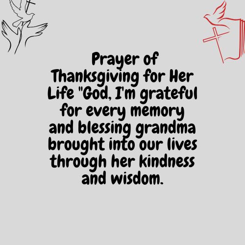 25 prayers for grandma's soul